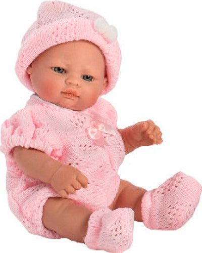 Mini Recién nacido mantita rosa 27 cm, caja