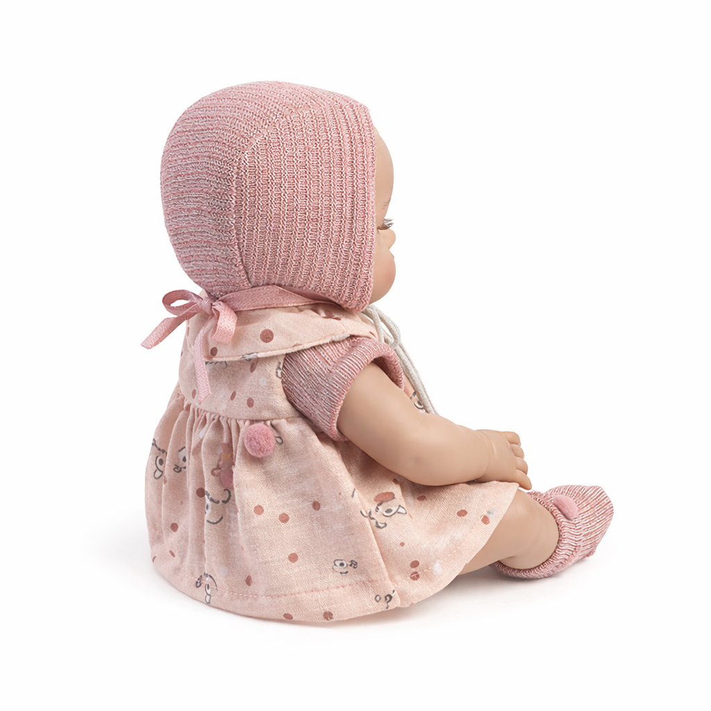 Muñeca Recién Nacida con vestido maquillaje – 42 cm