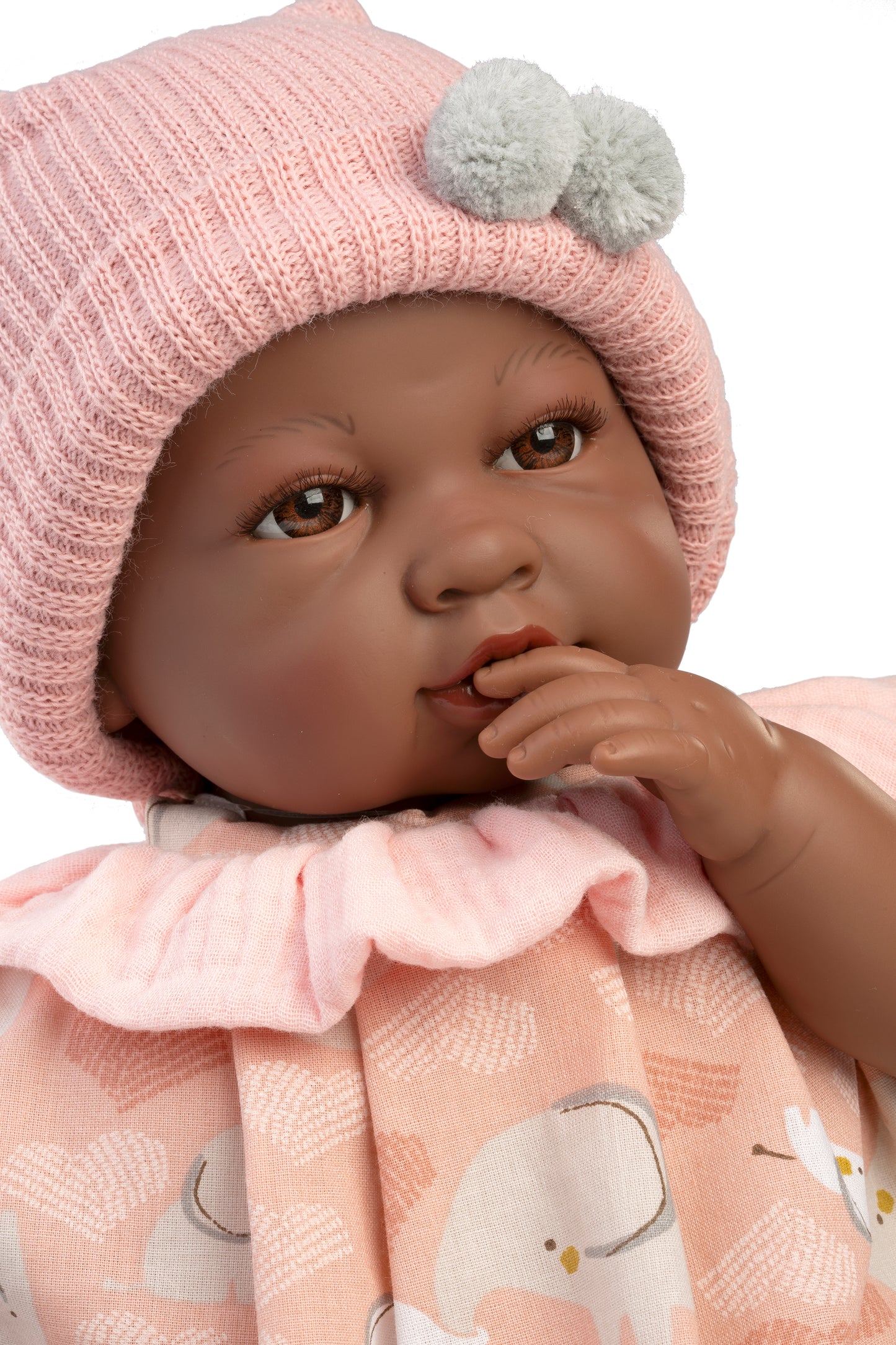 Sara mulata abrigo blanco, 50 cm
