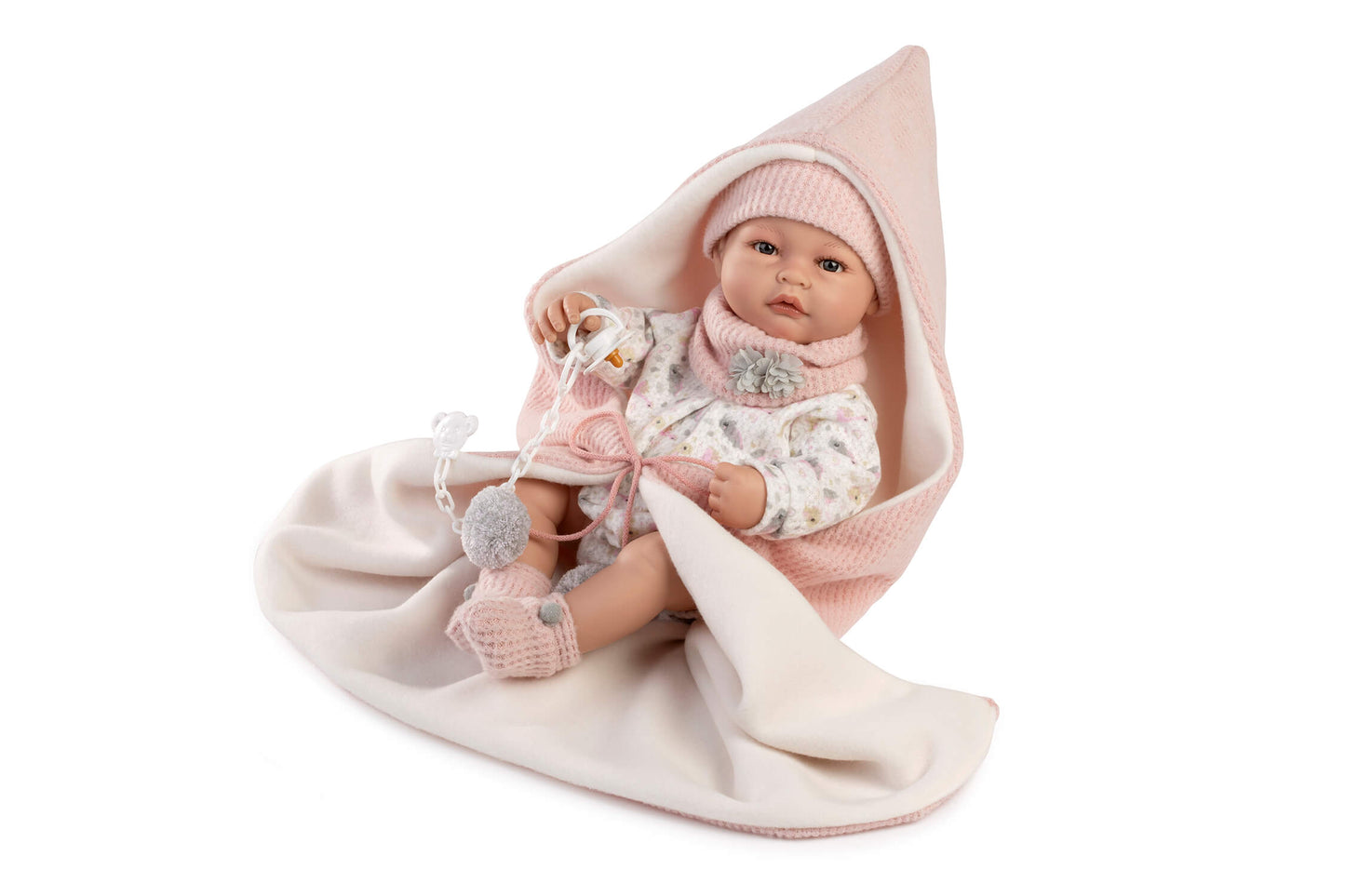 Muñeca Recién Nacida Martina 42 cm con mantita caja