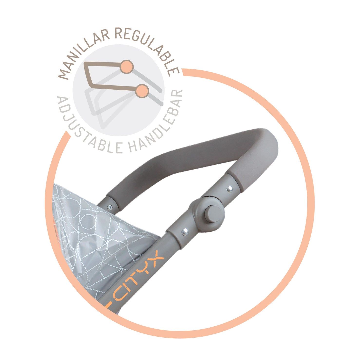 Silla gemelar plegable -NOVEDAD - multiposicion para muñecas de hasta 52 cm
